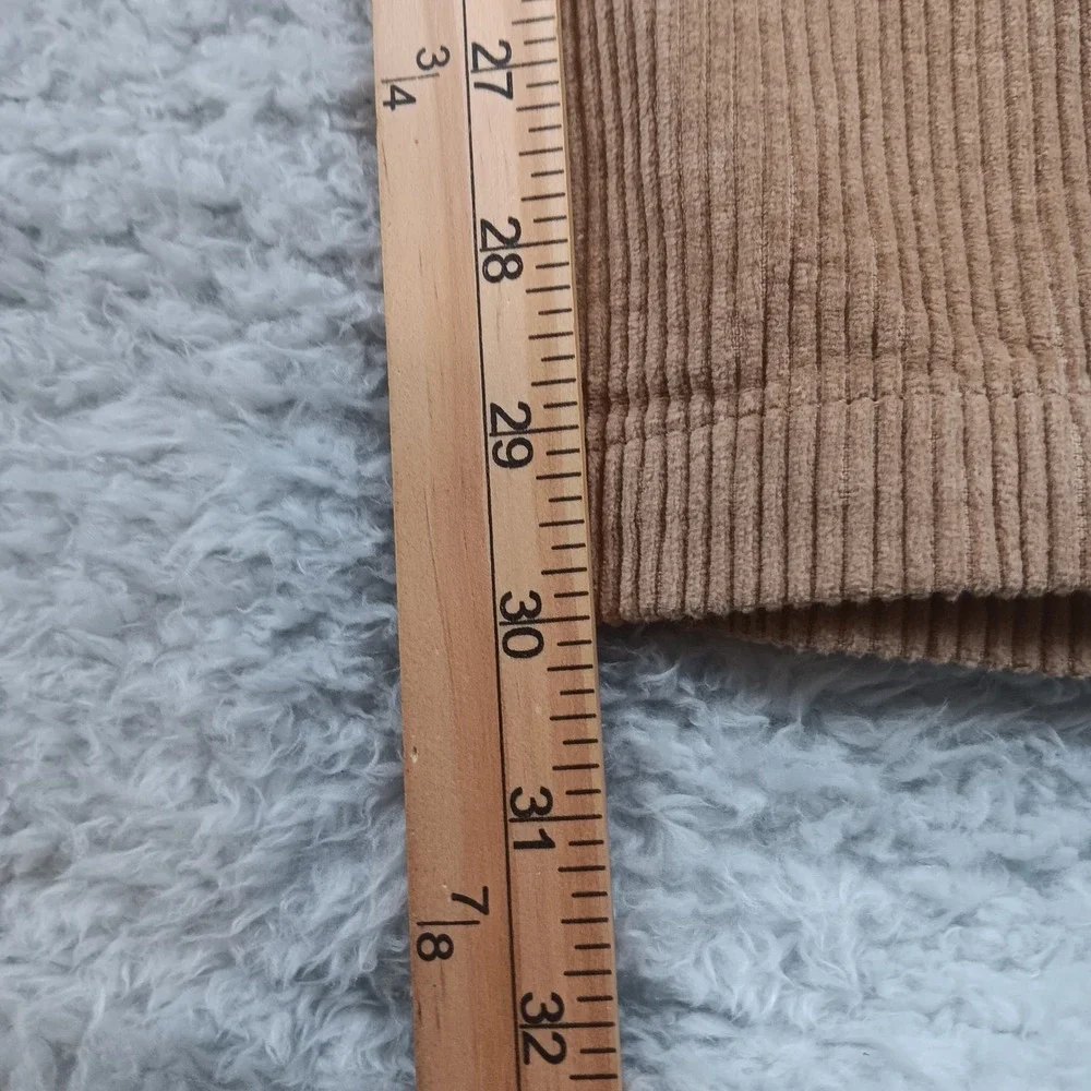 True Religion Cargo Pant Vintage Corduroy Mens 30 Tan Straight‎ Leg Horseshoe